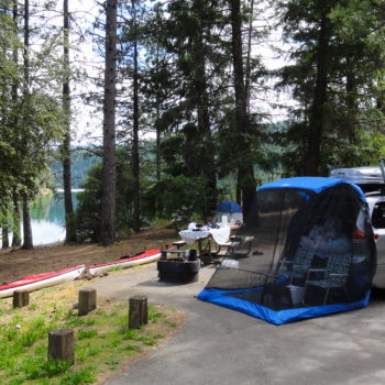 Honda Element Camping